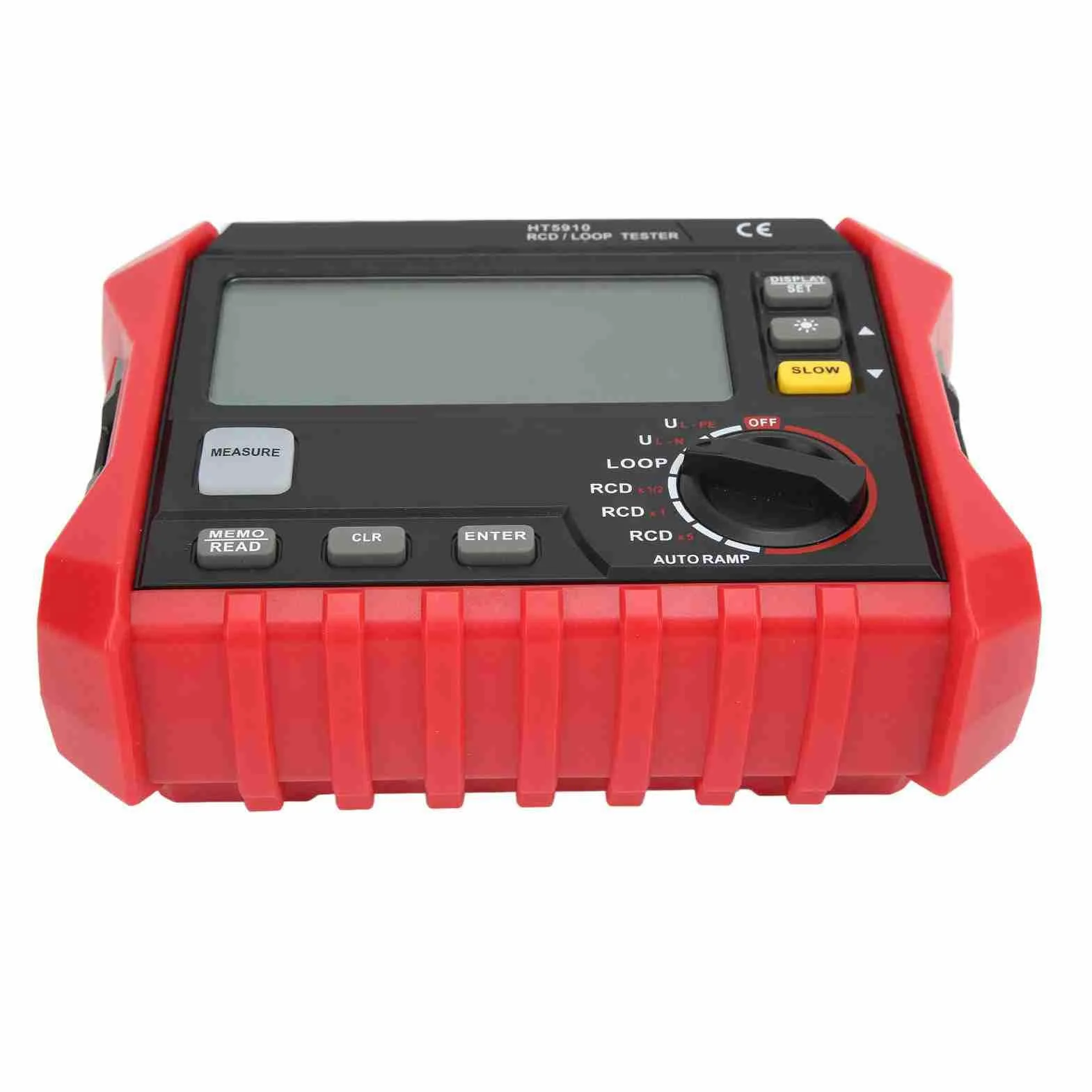 Probador de Resistencia de Interruptor de Fugas, Rango Automático Completo Probador de Resistencia de Aislamiento Digital Multifuncional HT5910 Construcción Compacta para Detección de
