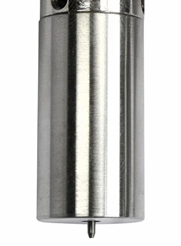 Cómodo durómetro Shore con indicador de arrastre [Sauter HBA 100-0] para Comprobación de dureza de goma, elastómero, neopreno, silicona, vinilo, plásticos blandos, fieltro, …