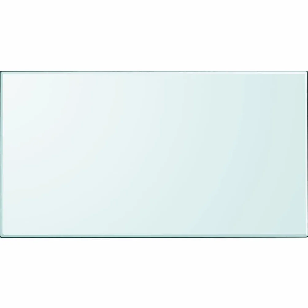 homiuse Tablero de Mesa de Cristal Templado Cuadrado 1200x650 mm Tablero para Escritorio Es Ideal para Mesas De Comedor Mesas De Centro Mesas De Jardín Alta Dureza Seguro Y Duradero