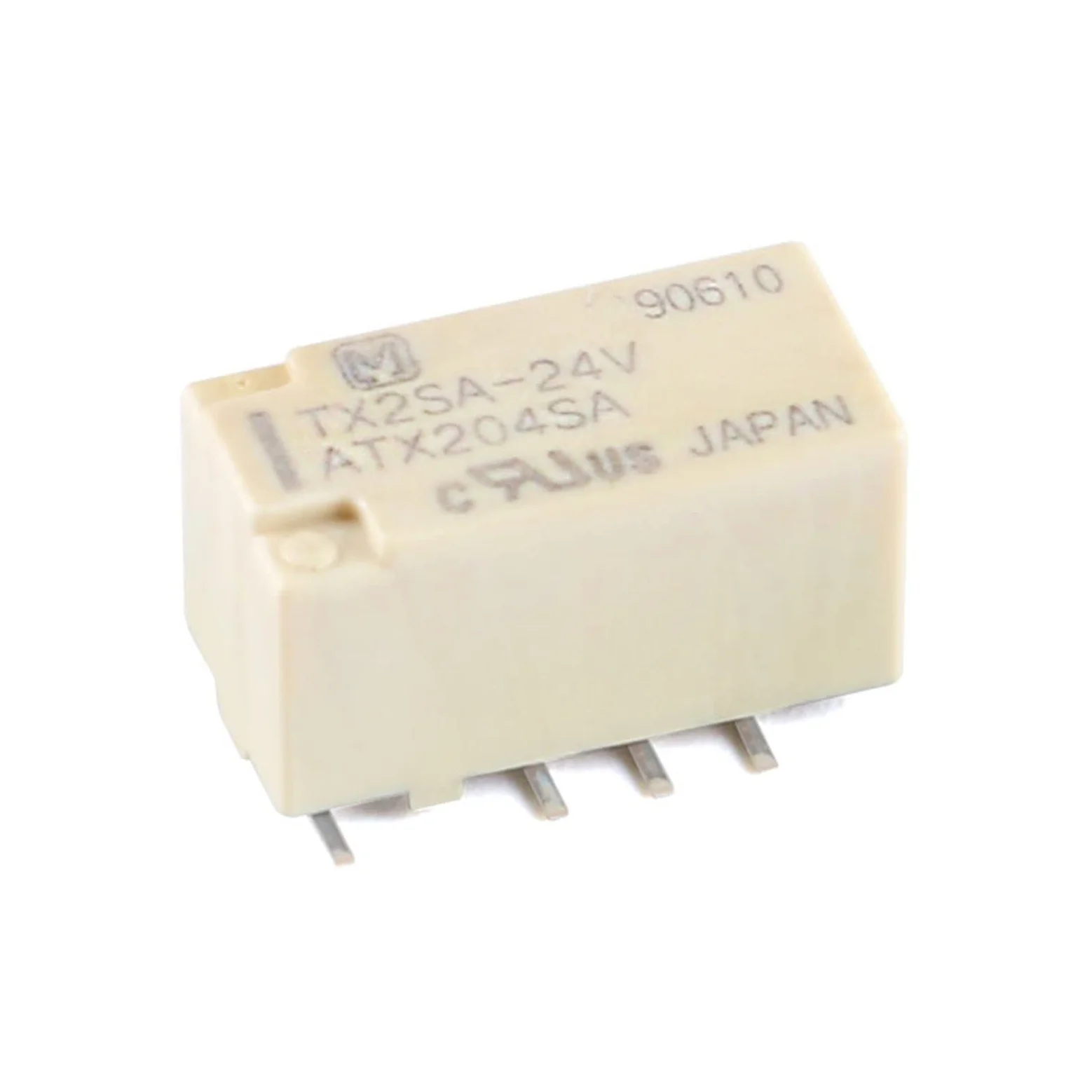 Relé de potencia TX2SA-5V TX2SA-12V TX2SA-24V, 2 A, 8 pines, 50 unidades