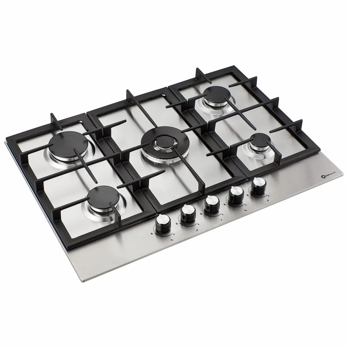 SOLTHERMIC BL031 70 cm Płyta gazowa ze stali nierdzewnej 5 palników