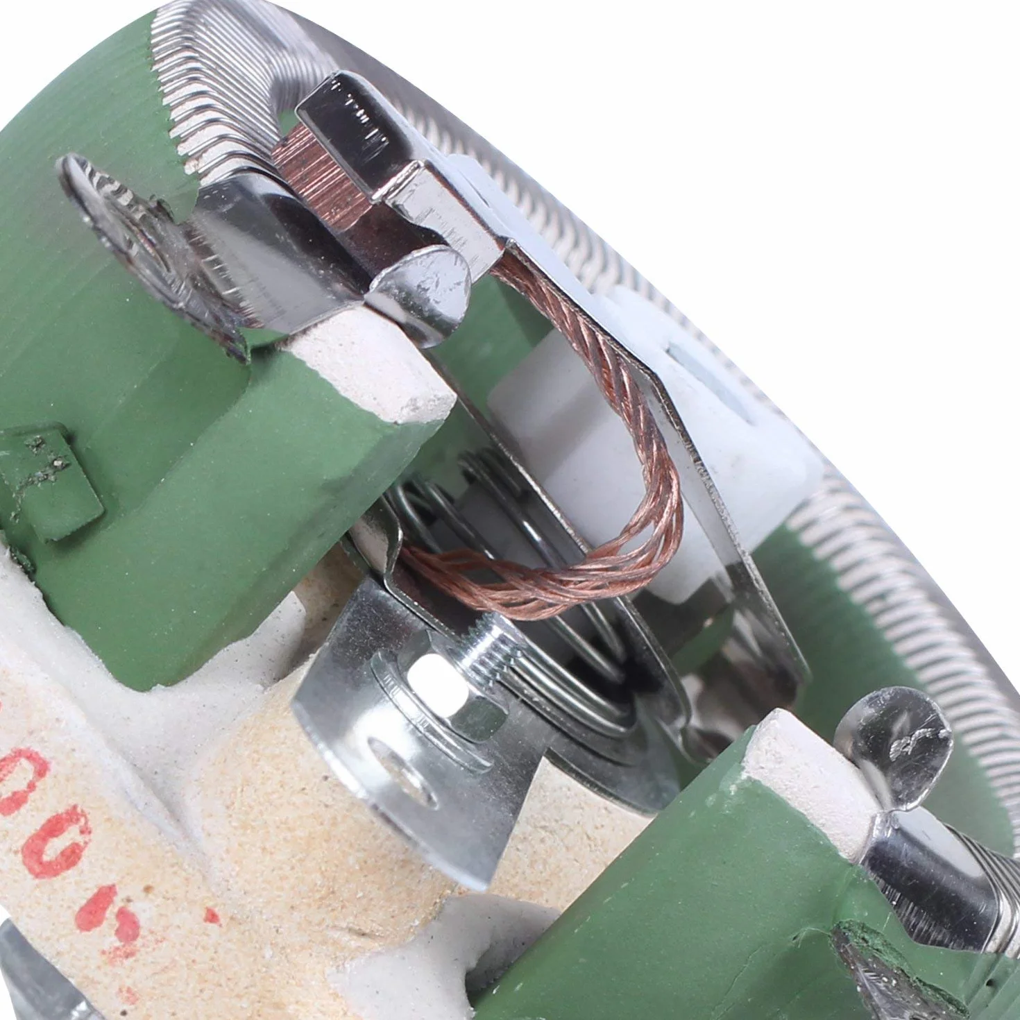 100 vatios 100 ohmios Resistencia variable reostato de ceramico