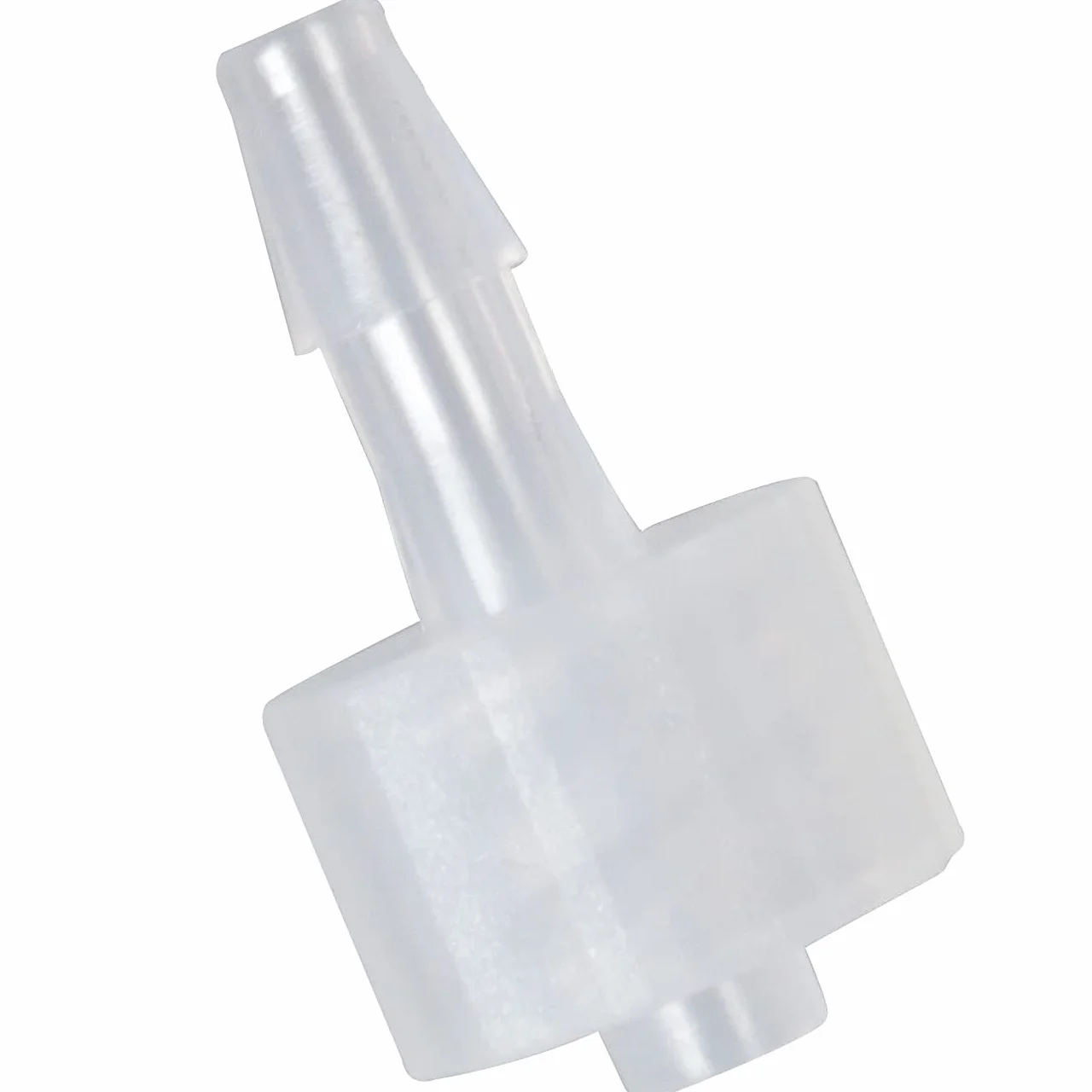 MEETOOT 10 adaptadores Luer a Barb macho Luer con anillo de bloqueo 1/8 pulgadas conector rápido 3,2 mm para laboratorio