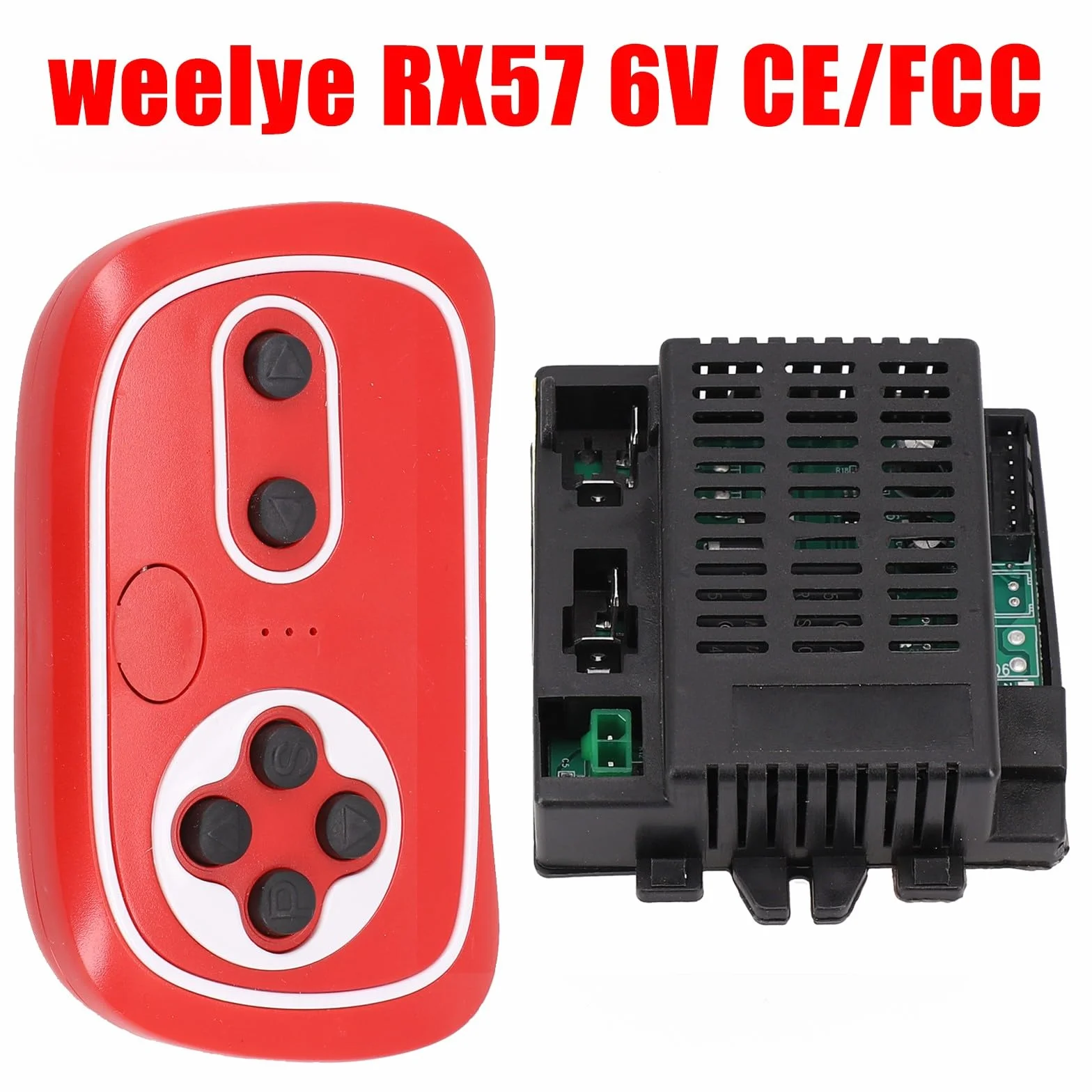 Weelye RX57 Receptor 6V 12V Transmisor 2.4G Coche Eléctrico Mando a Distancia Pieza Repuesto