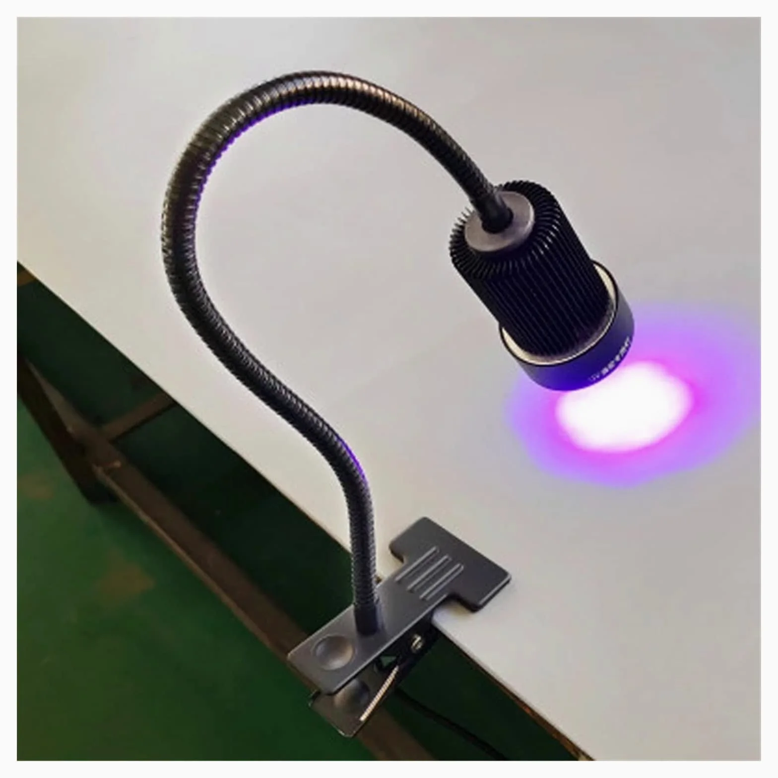 Lámpara de curado UV, Lámpara UV LED de alta intensidad 100 W, lámpara curado violeta portátil, utilizada principalmente en pegamento sin sombras, resina fotosensible