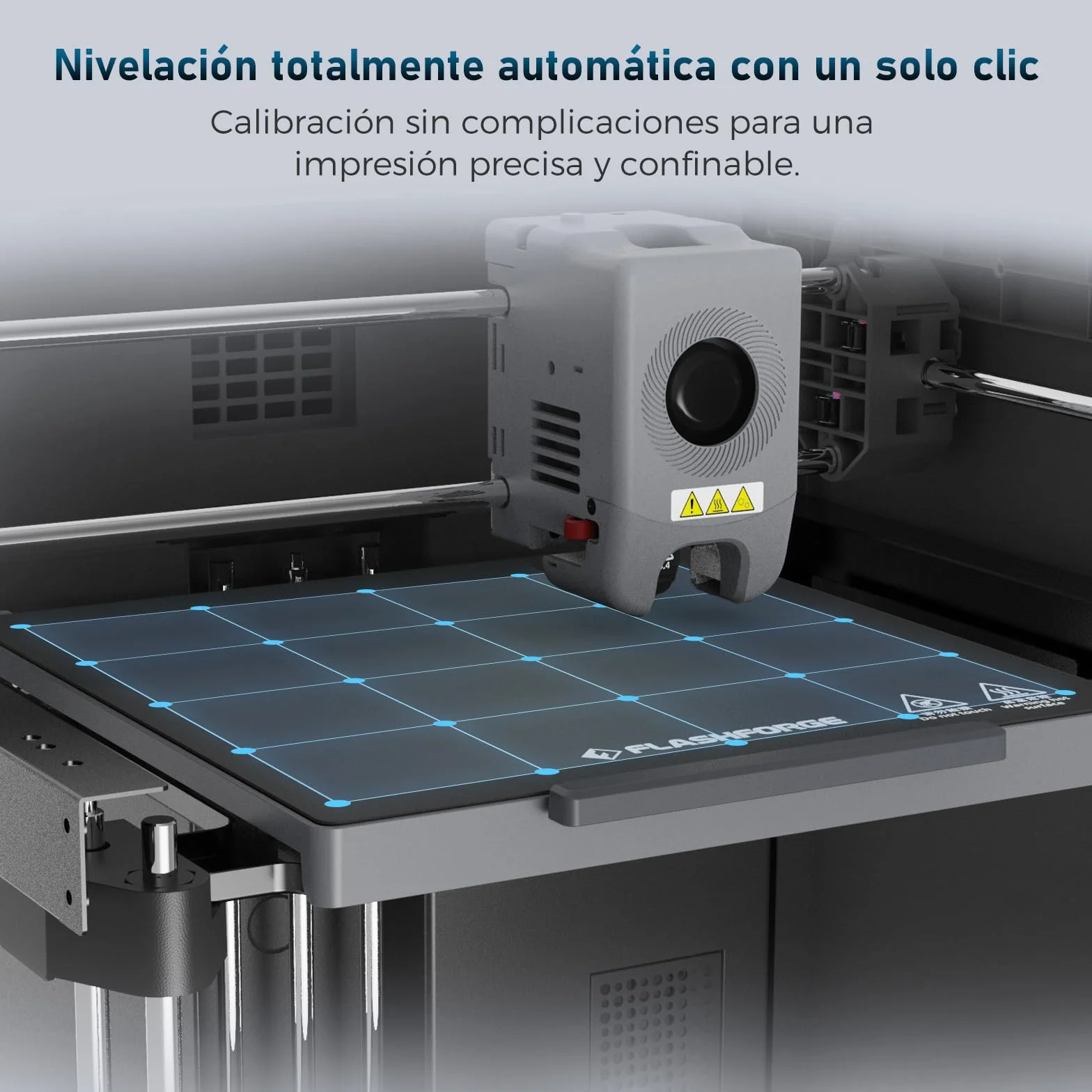 Flashforge Adventurer 5M Pro Impresora 3D, Impresora 3D de Alta Velocidad de 600 mm/s con Nivelación Automática, Boquilla de Cambio Rápido, Placa Pei y Sistema de Filtración Doble, 220x220x220mm