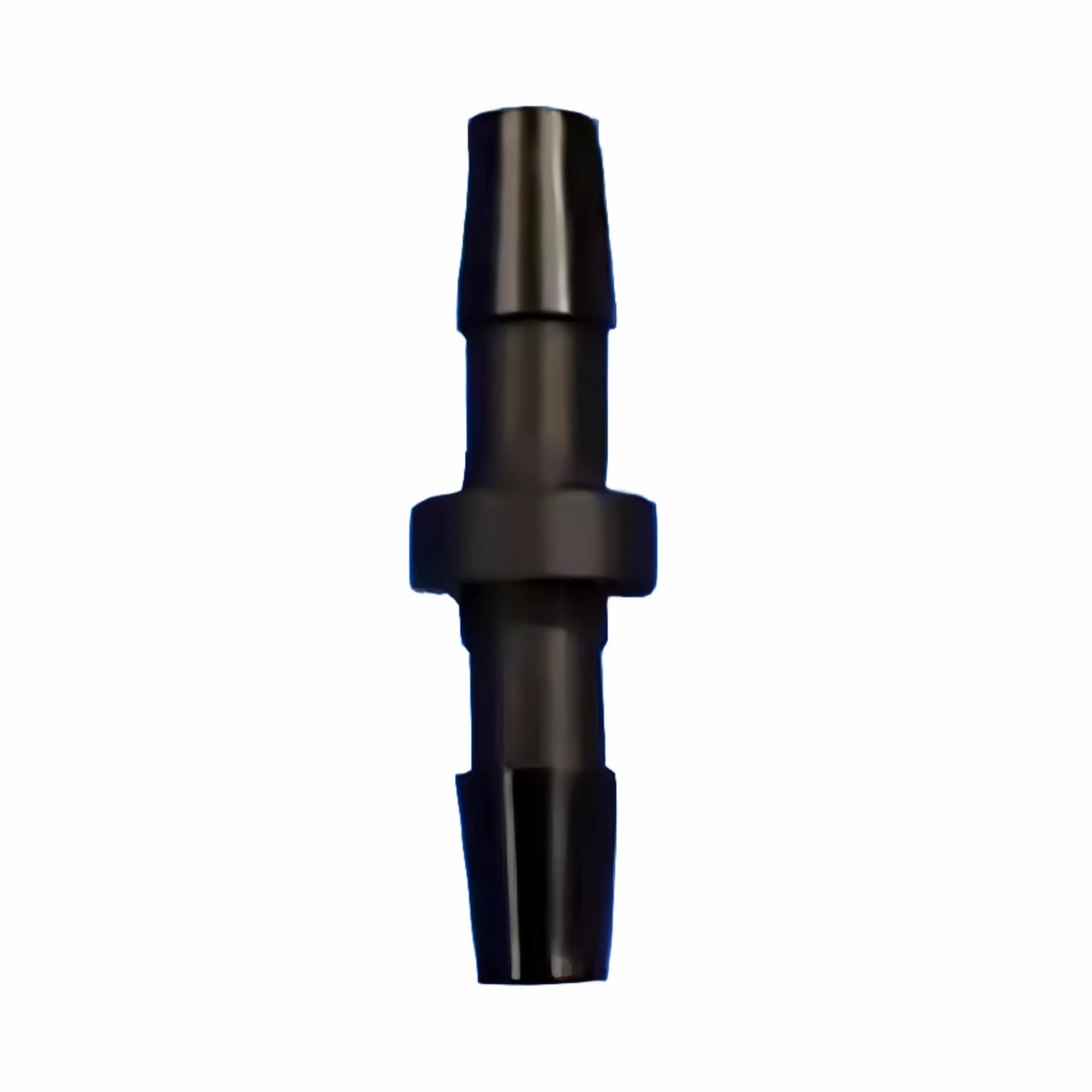 Conectores de conexión de púas for manguera de plástico reutilizable de PP transparente, paquete de 50 for maquinaria de laboratorio y alimentos(4mm 5/32inch Black)