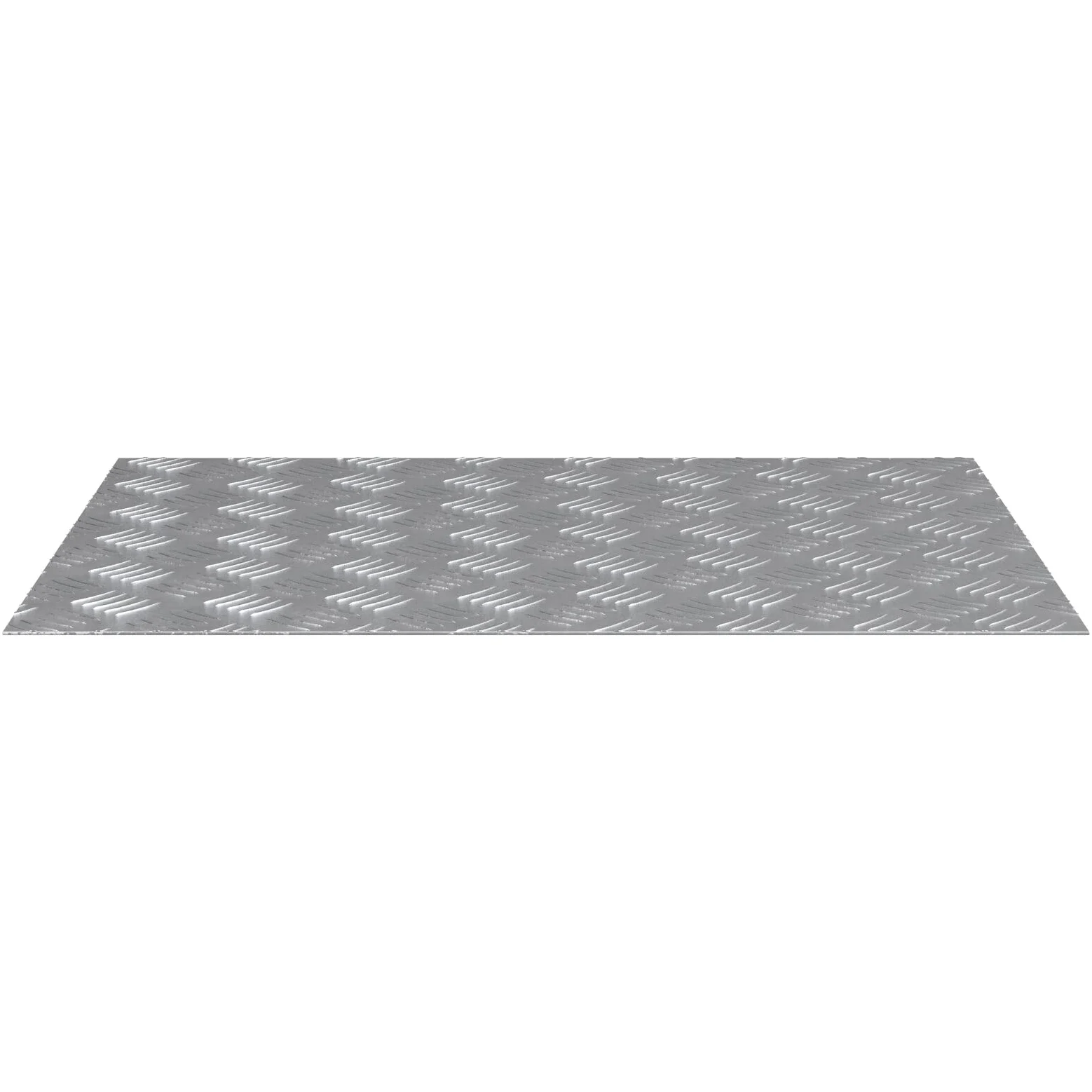Homgoday Placas de Aluminio Antideslizantes con Diseño de Checker, 4 Piezas, 70x50 cmPlaca de Aluminio,Chapa Estampada, estriados, Aluminio