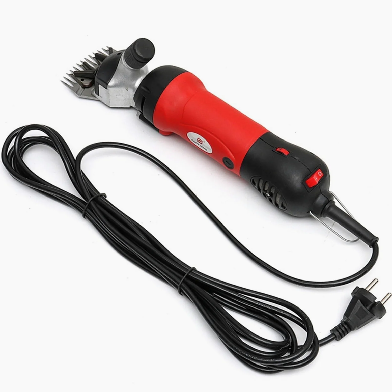 Tijeras eléctricas for ovejas de 1200w, Cuchillo Recto de 13 Dientes, Ajuste de Afeitado de Lana de montaña, Herramienta de Corte de Empuje, cortadora de Pelo for Mascotas(Inverter 1500W)