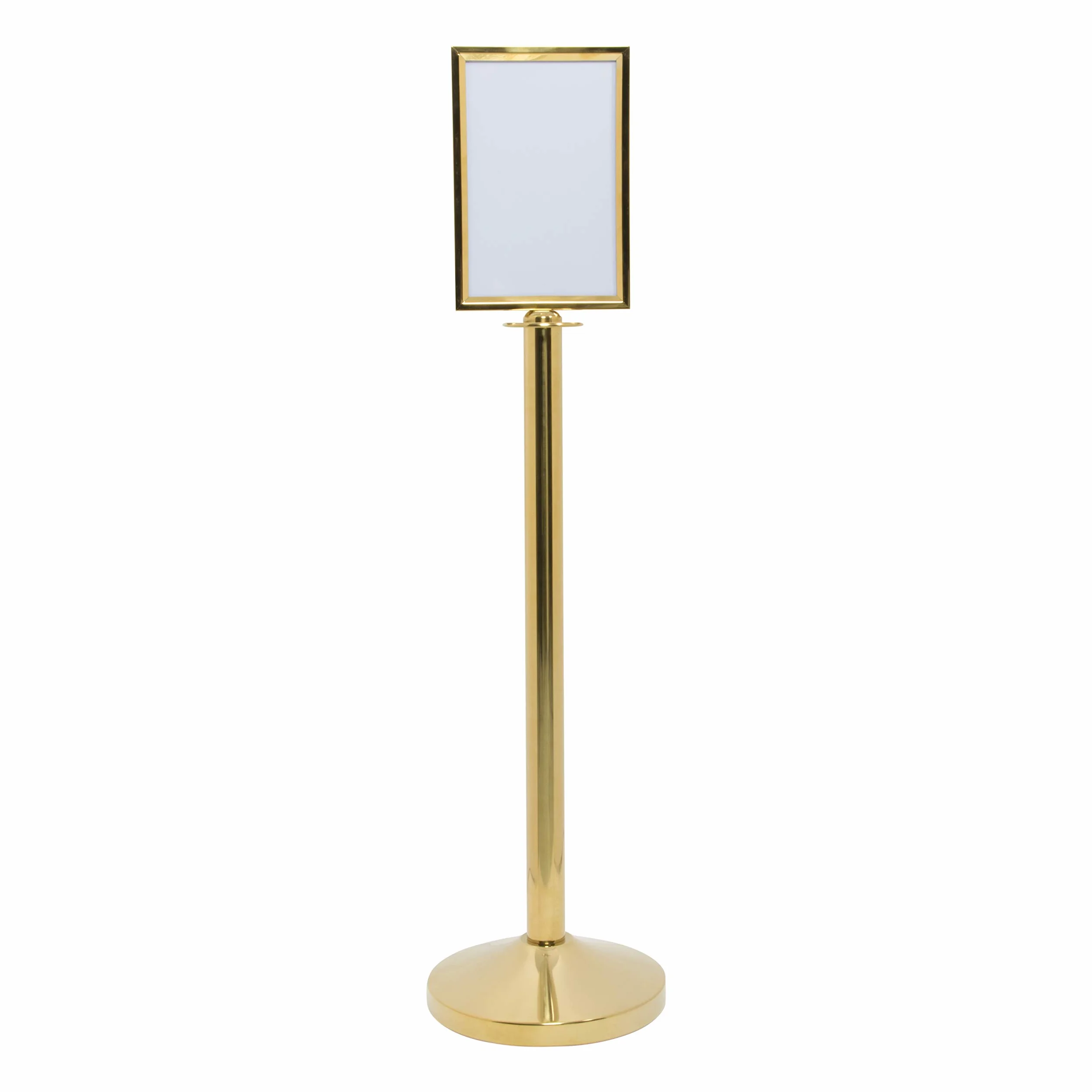 Securit Soporte para cartel A4 dorado