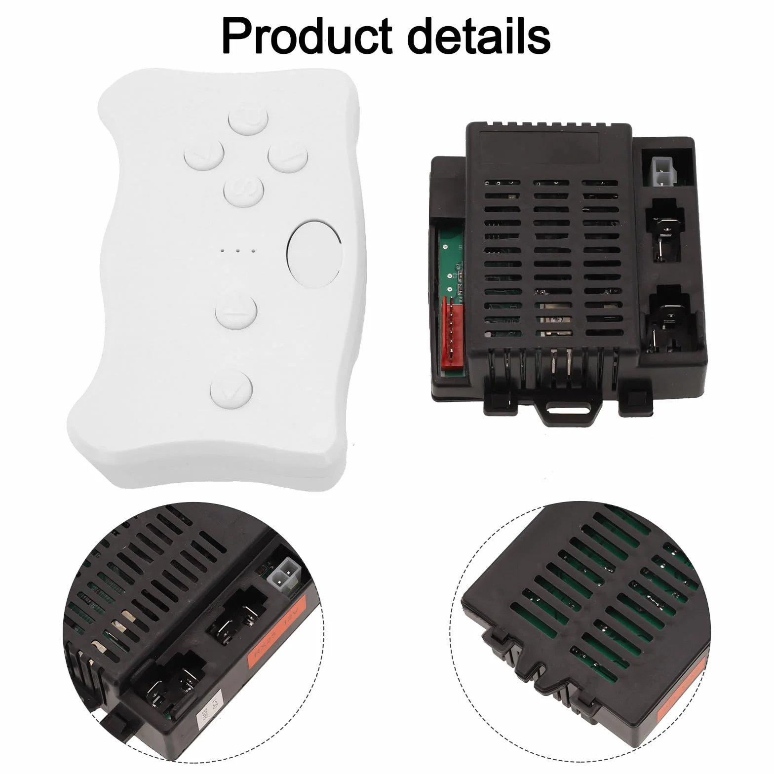 Weelye Mando a distancia receptor coche eléctrico niños 12V RX23 A juego completo