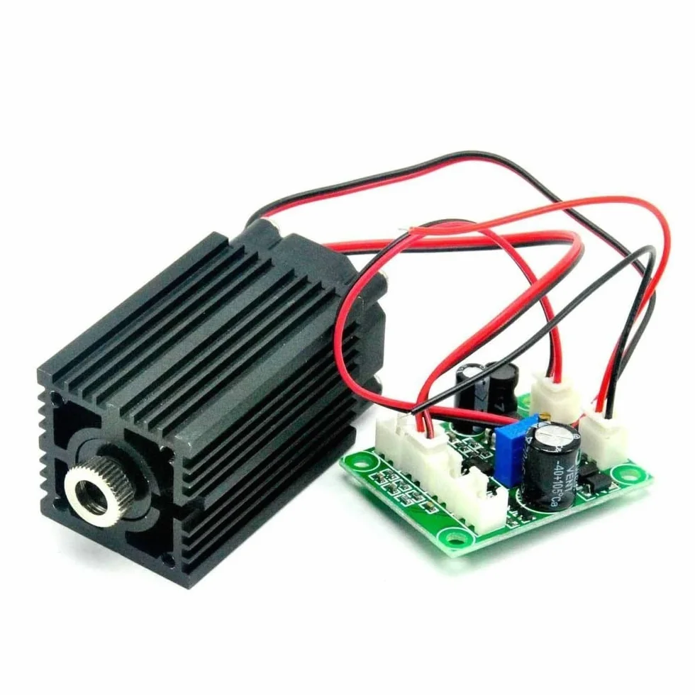 12V 980 NM 100MW enfocable IR Módulo de Punto de diodo con TTL Vision Nocturna