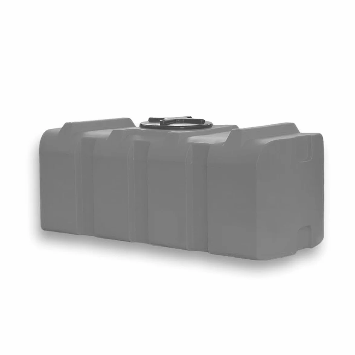Varile Depósito de agua potable de 500 L, color gris, sin bisfenol A, rosca integrada de 3/4", fabricado en la UE, apto para alimentos