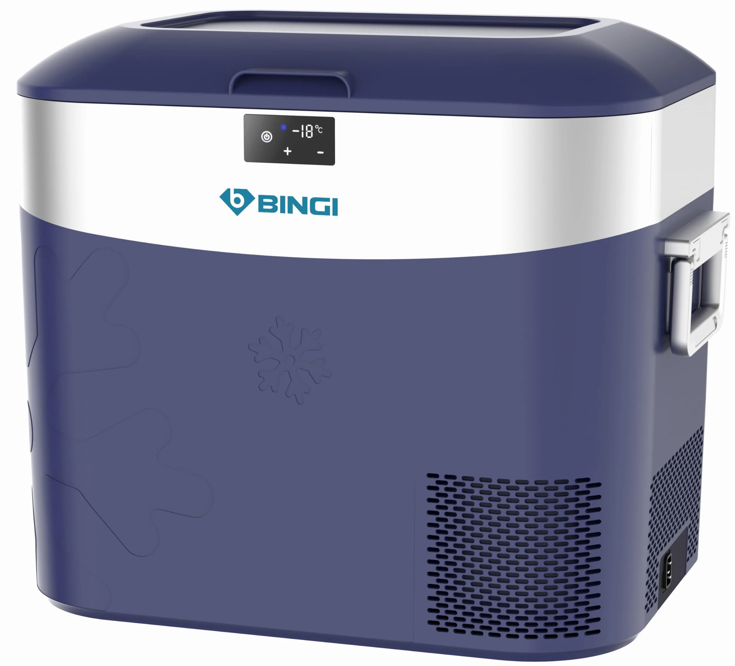 Nevera Portátil Eléctrica 22L Compresor 12V/24V 220V -18ºC a +15ºC para Coche Camping