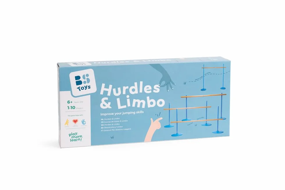 BS Toys Juegos de Obstáculos para Niños Parkour al Aire Libre 102 x 2 x 56 cm Plástico