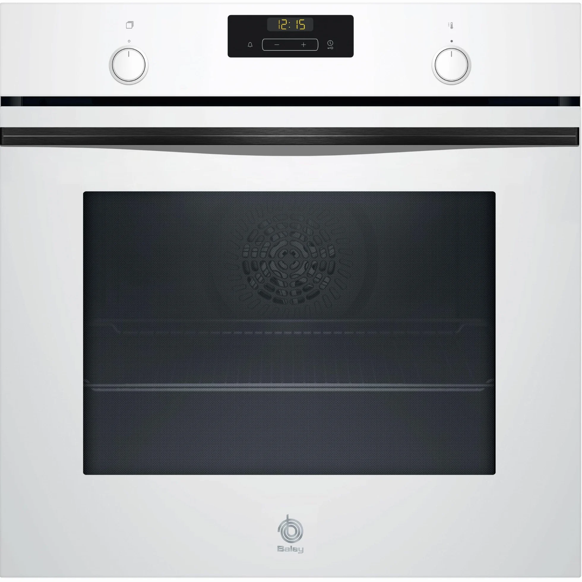 Balay Horno multifunción 60 cm 71L Serie Cristal Freidora de aire Aqualisis blanco 3HB5159B4
