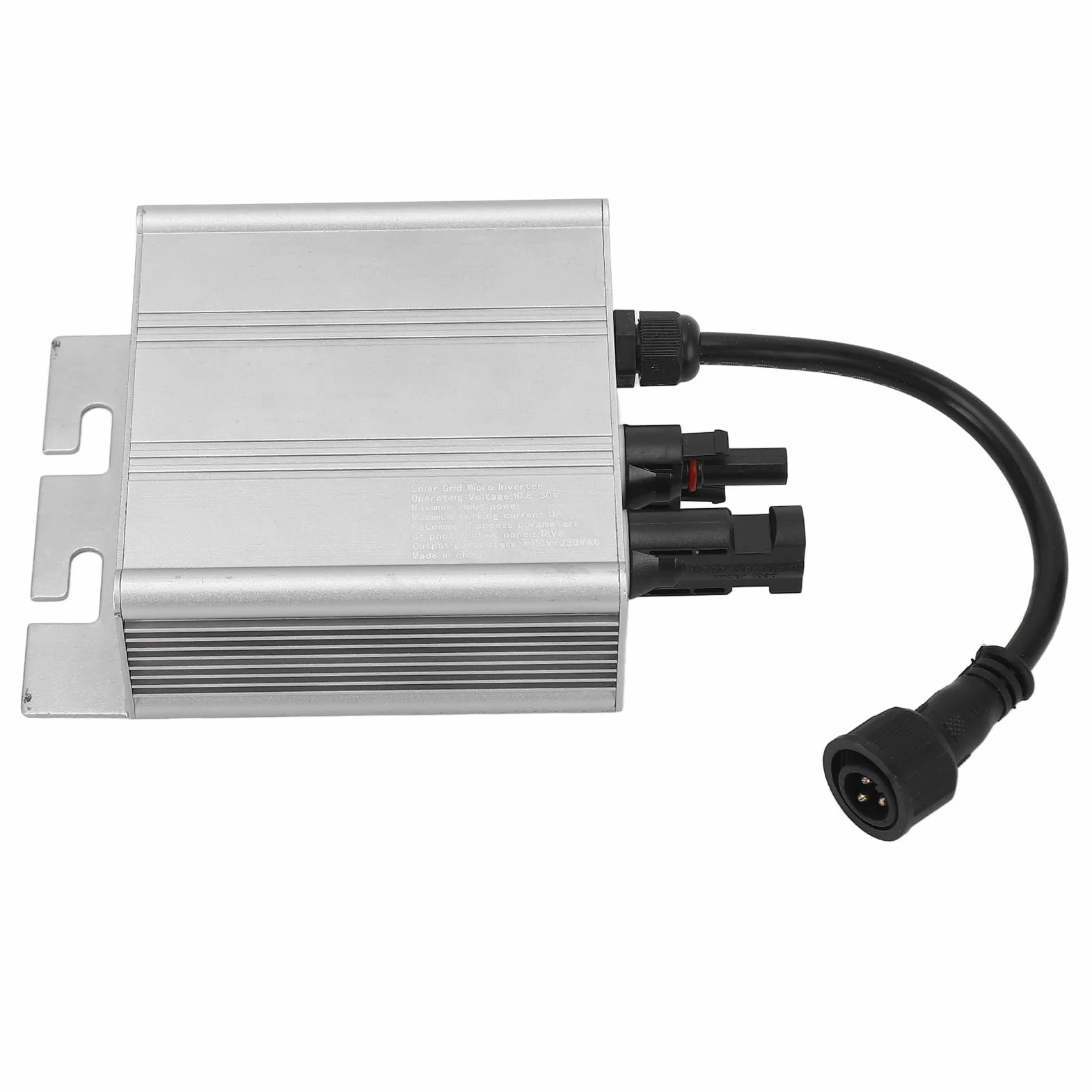 MPPT Solar Grid Tie Micro Inversor Impermeable Inversor de Onda Sinusoidal Pura Identificación Automática Inversores de Potencia 120V AC230V (180W)