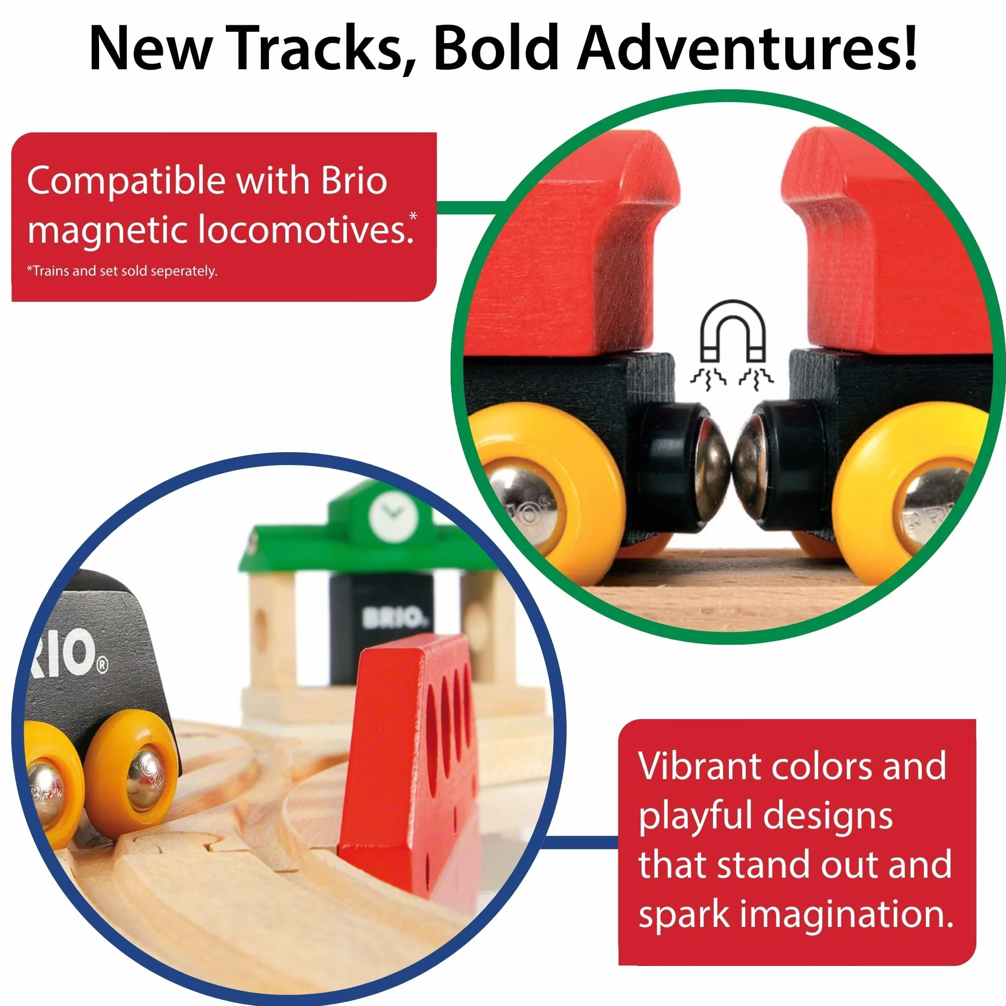BRIO Pack de expansión de vías avanzado 33307
