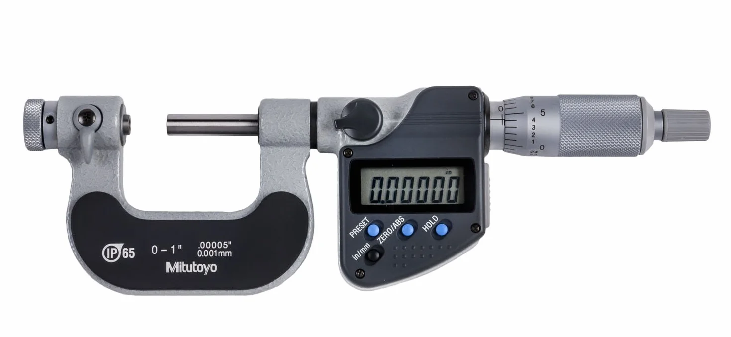 Mitutoyo 326-351-30 - Punta de rosca de micrometro (intercambiable, 0 a 25 mm)