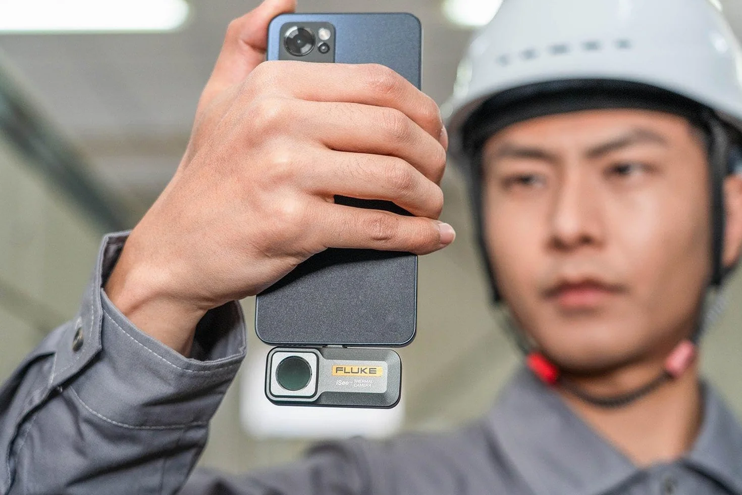 Fluke TC01C 25Hz - cámara térmica móvil iSee para teléfonos Inteligentes iOS Tipo C, Rango de Temperatura de hasta 1200 Grados Fahrenheit