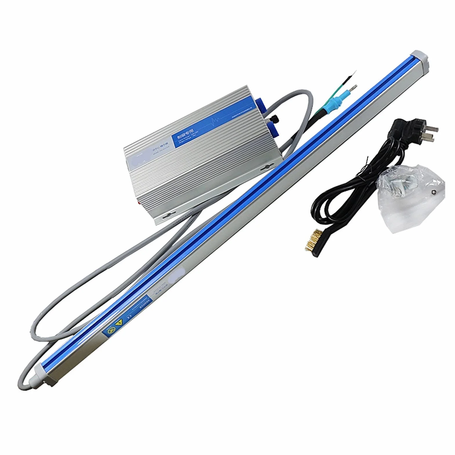 Barra de Iones antiestáticos de Tipo seco con generador for la máquina de fabricación de Bolsas. (Color : With1 Ion Bar, Size : 1600mm)
