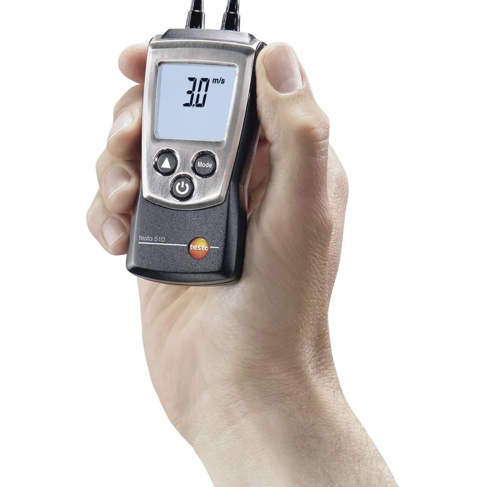Testo 510 - Manómetro con pantalla