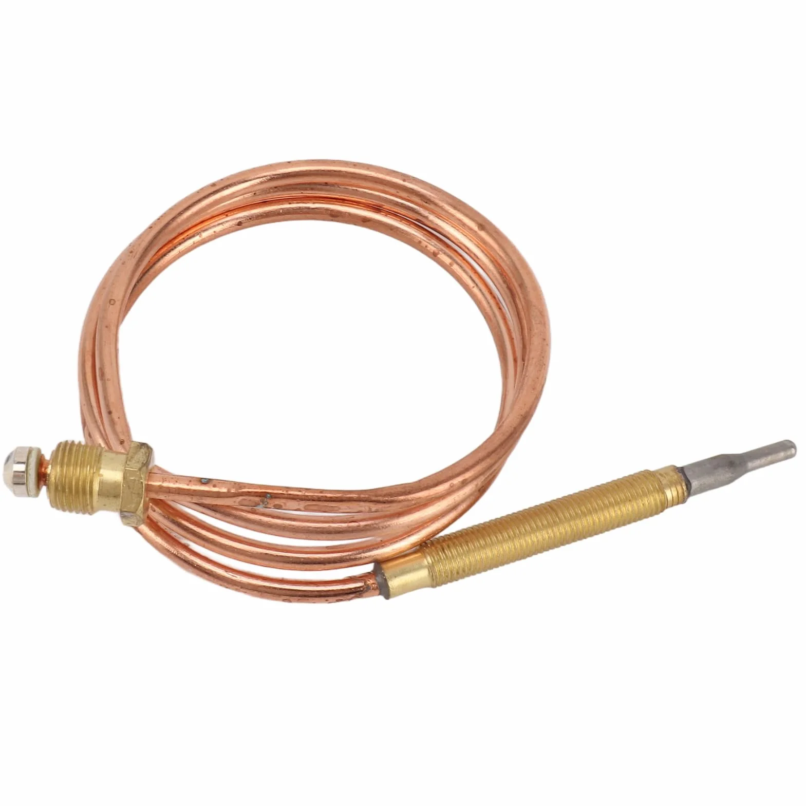 Termopar de Repuesto Universal, Cobre Resistente a Altas Temperaturas para Estufas de Chimenea, Hornos de Gas, Calderas