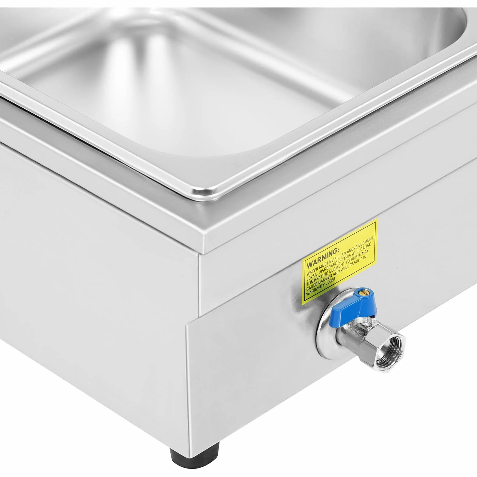 Royal Catering Baño maría RCBM-5 2.200 W 5 x 1/2 GN Acero inoxidable 30–85 °C