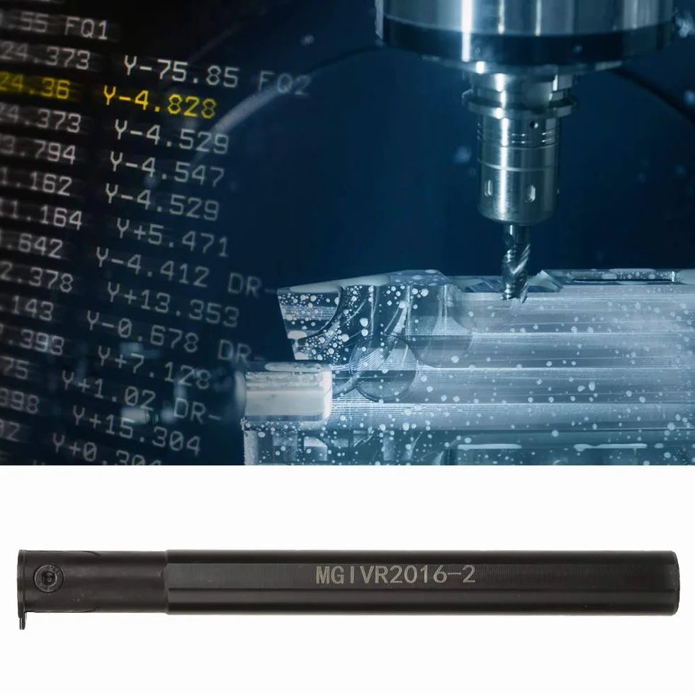 MGIVR2016-2 Torno Ranurado Interior CNC Herramienta de Torneado Barra Mandrinado 16 mm