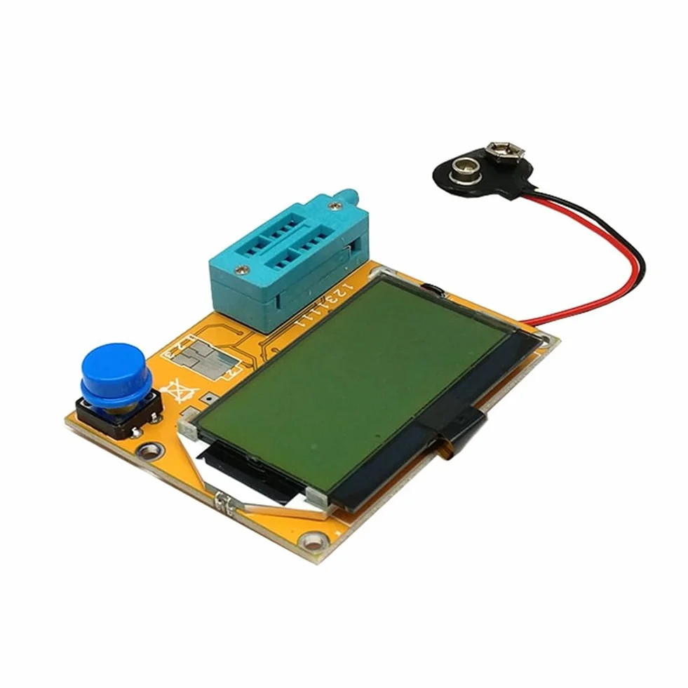 LCR-T4 Medidor Transistor Tester Diodo Triodo Capacidad SCR Inductancia Multímetro Herramientas con Durable
