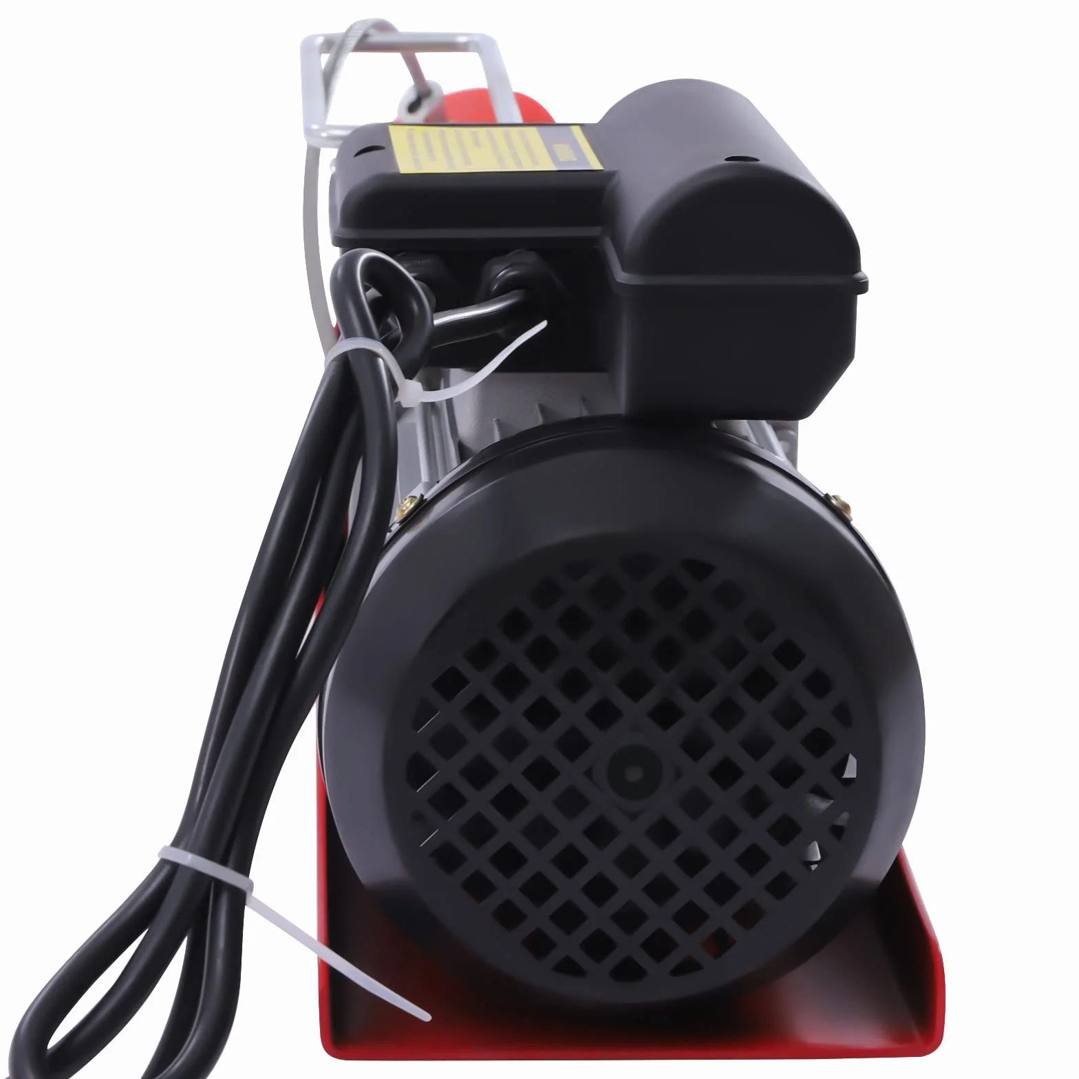 Polipasto eléctrico 800kg, andamio de cabrestante aéreo, Grúa e-Hoist 220V, con dos eslingas Control remoto inalámbrico 80m 12m cuerda de alambre, para Garaje almacén Planta de elevación Planta