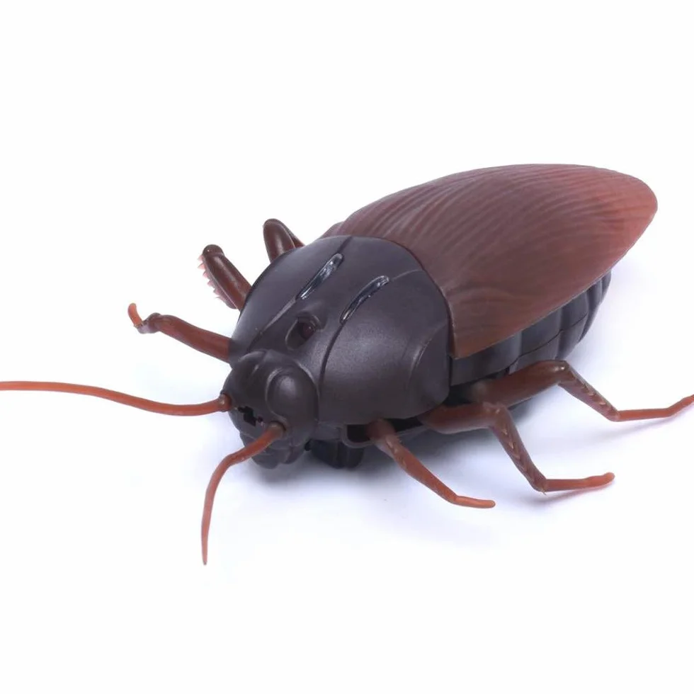 Cucaracha de Control Remoto, Juguete de Alta Simulación por Infrarrojos para Niños, Regalo Halloween Navidad