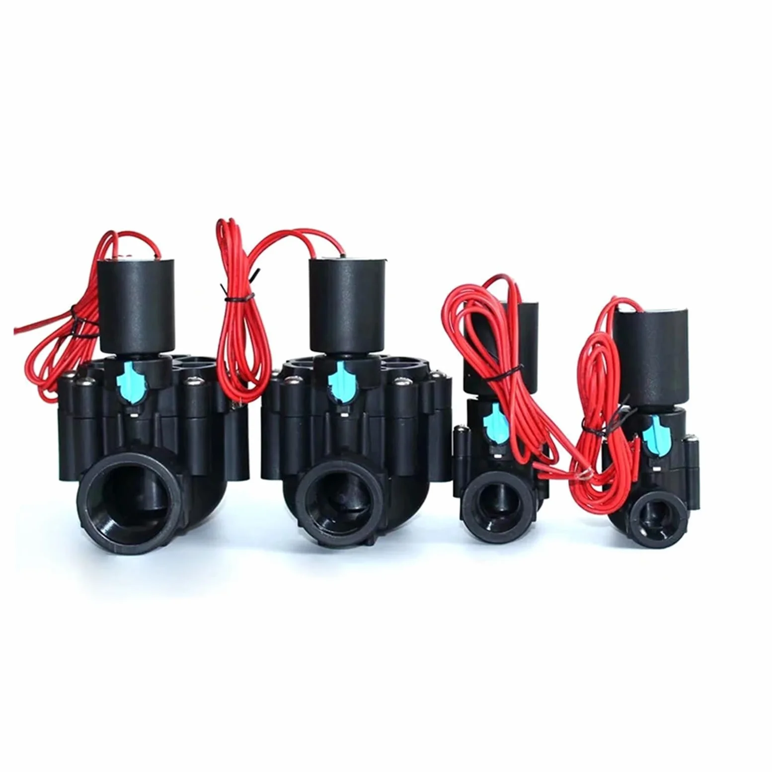 Válvula Solenoide de agua de 1/2 ", 3/8", 3/4 ", 1", 220, 12V, 24V, válvula de nailon normalmente cerrada for riego de jardines y granjas Para aplicaciones industriales(C,110)