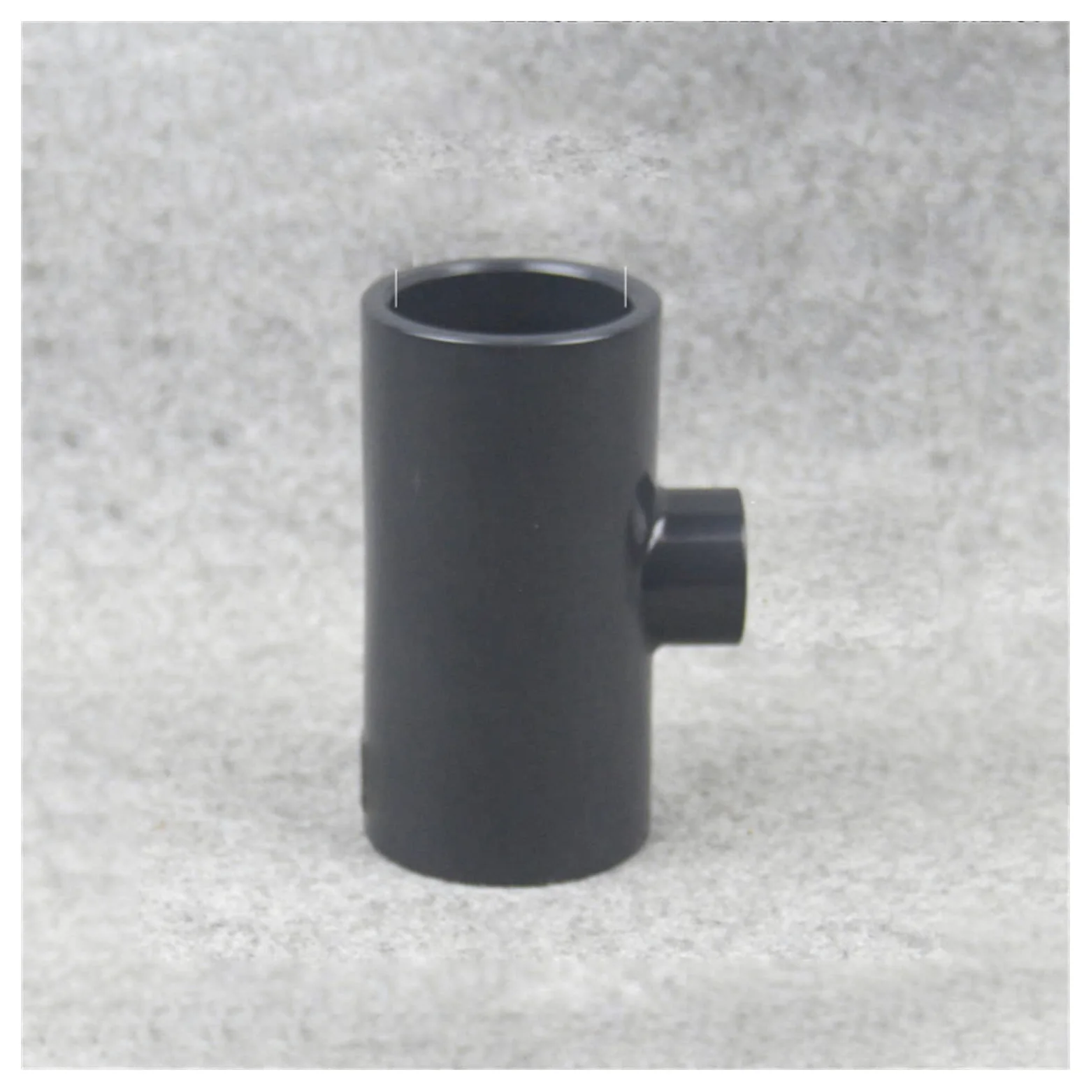 HMTE Accesorios de tubería de Agua de plástico UPVC en T de Diferentes diámetros 1 Pieza (Color : 1 Pcs, Thread Specification : ID 50 X ID40mm) (1 Pcs ID 50 X ID32mm)