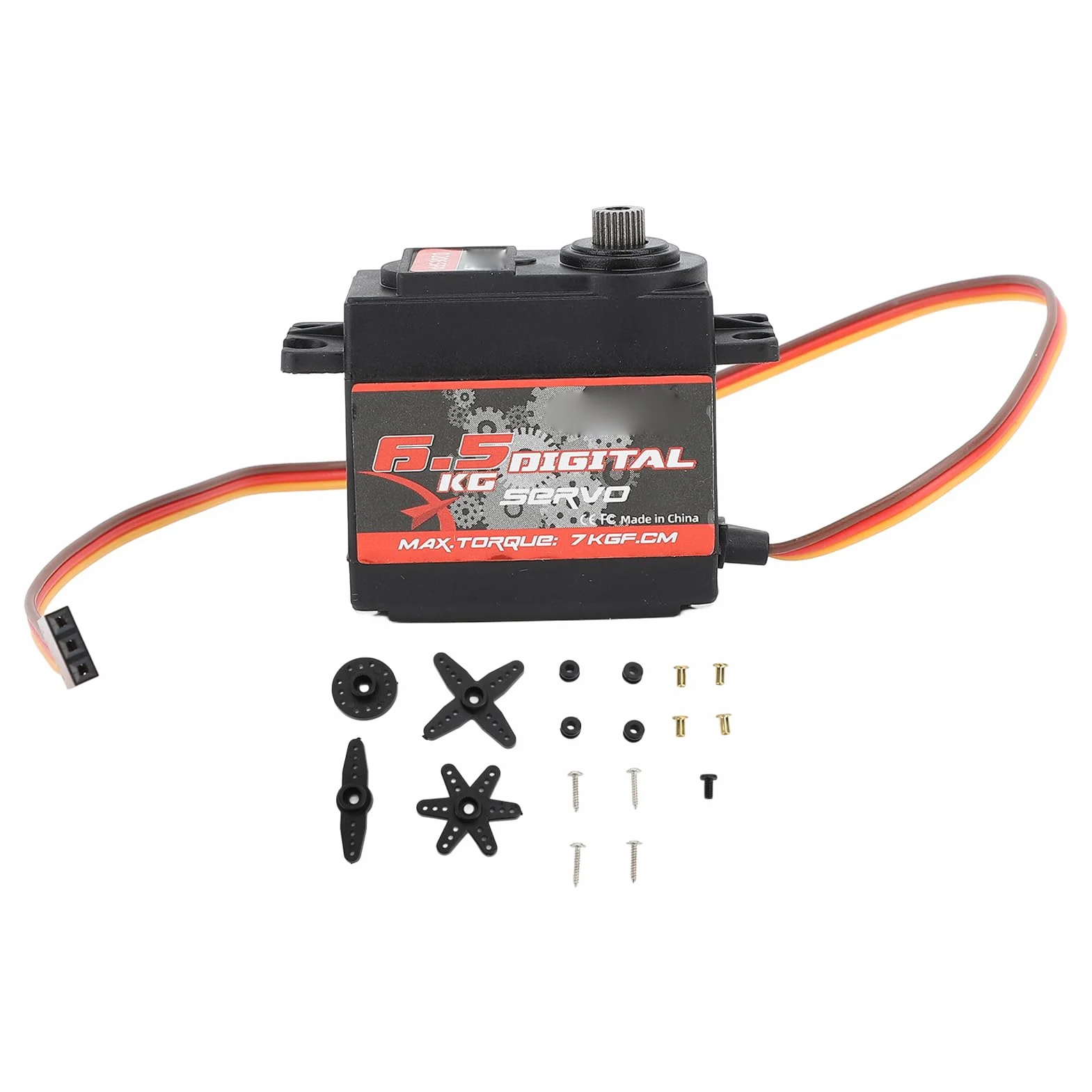 RiToEasysports Servomotor RC 6.5kg Alta torsión Digital para Proyectos DIY