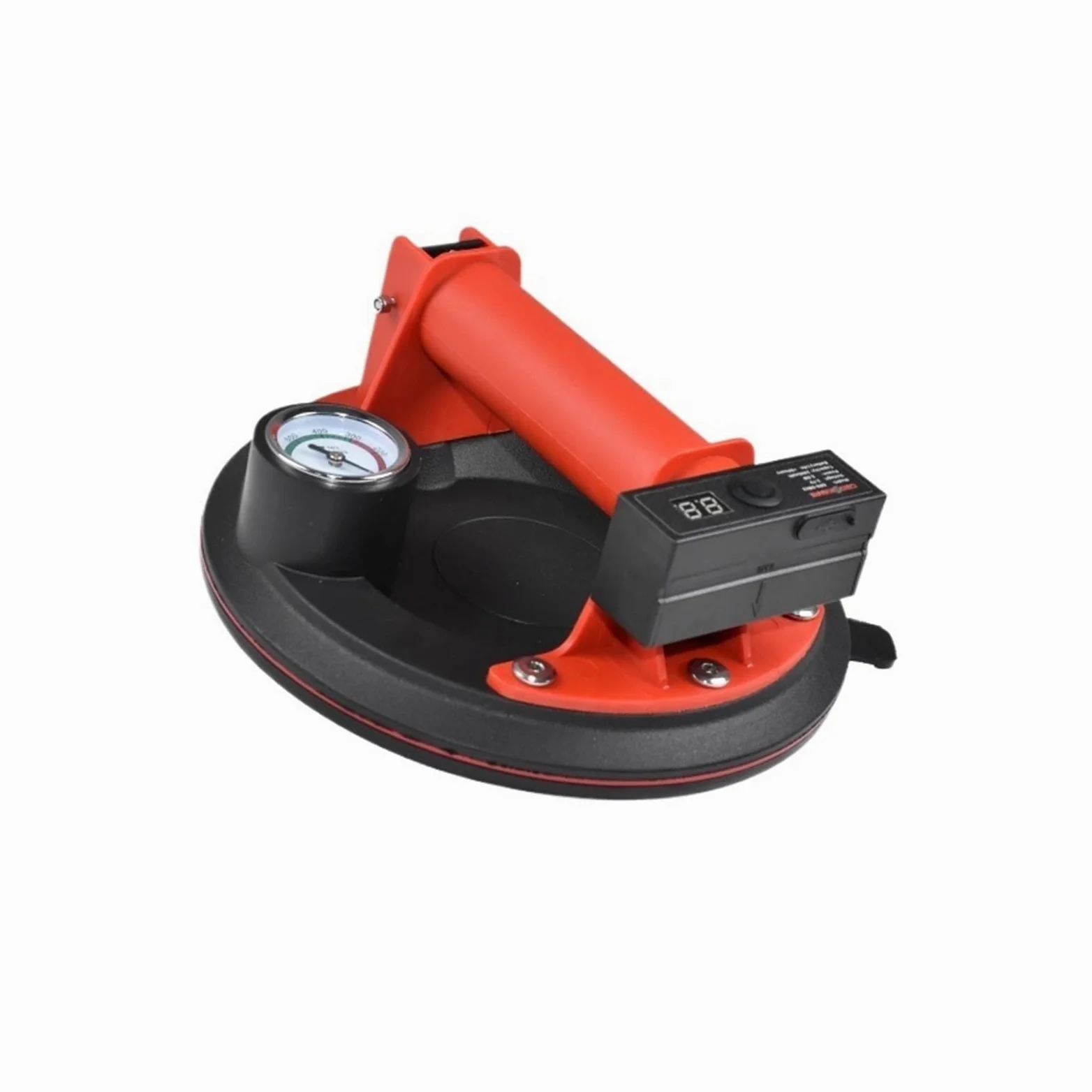Ventosa de vacío, Elevador eléctrico de ventosa al vacío de 8 pulgadas, capacidad de carga de 200KG, elevador de vidrio manual de alta resistencia for mover azulejos de granito grandes para levantar/e