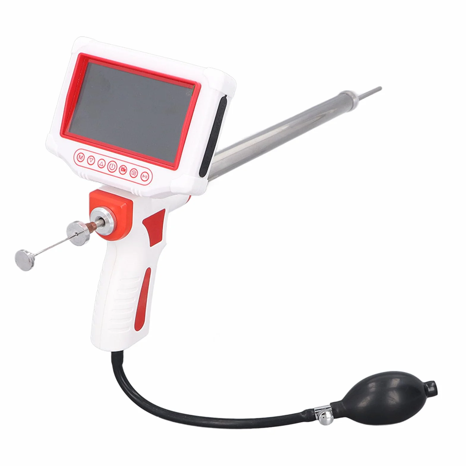 Pistola de Inseminación Artificial, Kit de Inseminación Animal, Carcasa de ABS, Herramienta de Inseminación Artificial para Animales, Enchufe de la UE 100-240 V