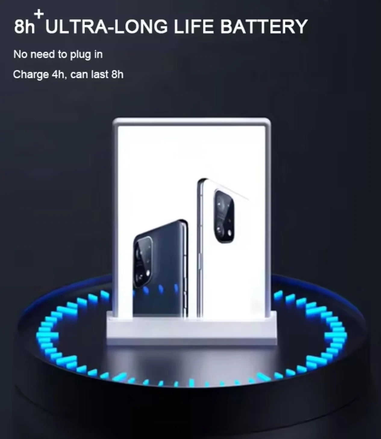 Caja de luz LED, marco de exhibición publicitaria, tablero de menús LED, soporte de mesa, soporte de póster iluminado, mostrador de barra de menú