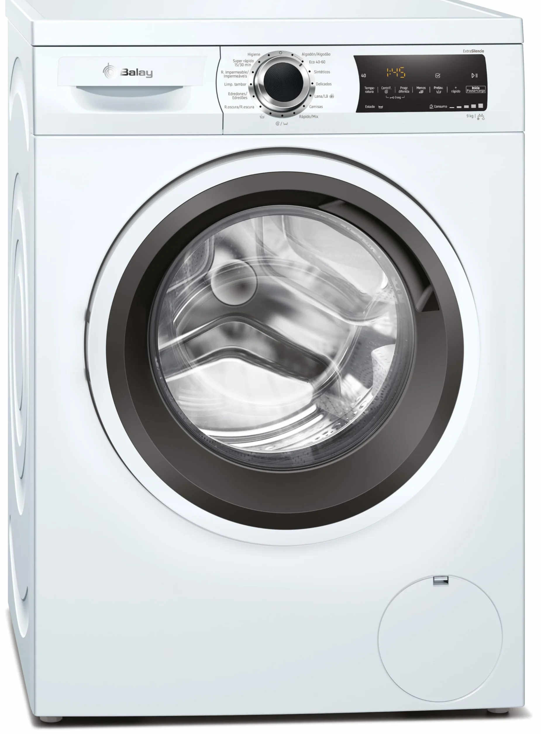 Balay Lavadora Libre Instalación 9 kg Display Táctil 3TS995BP