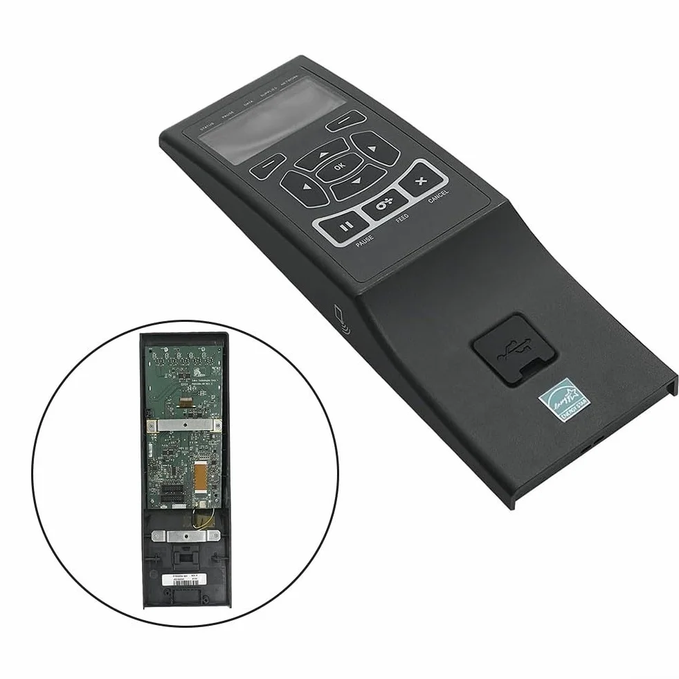Panel de control frontal para impresora térmica Zebra ZT410, pieza de repuesto P1058930-001, compatible con modelos 203 300 600 DPI