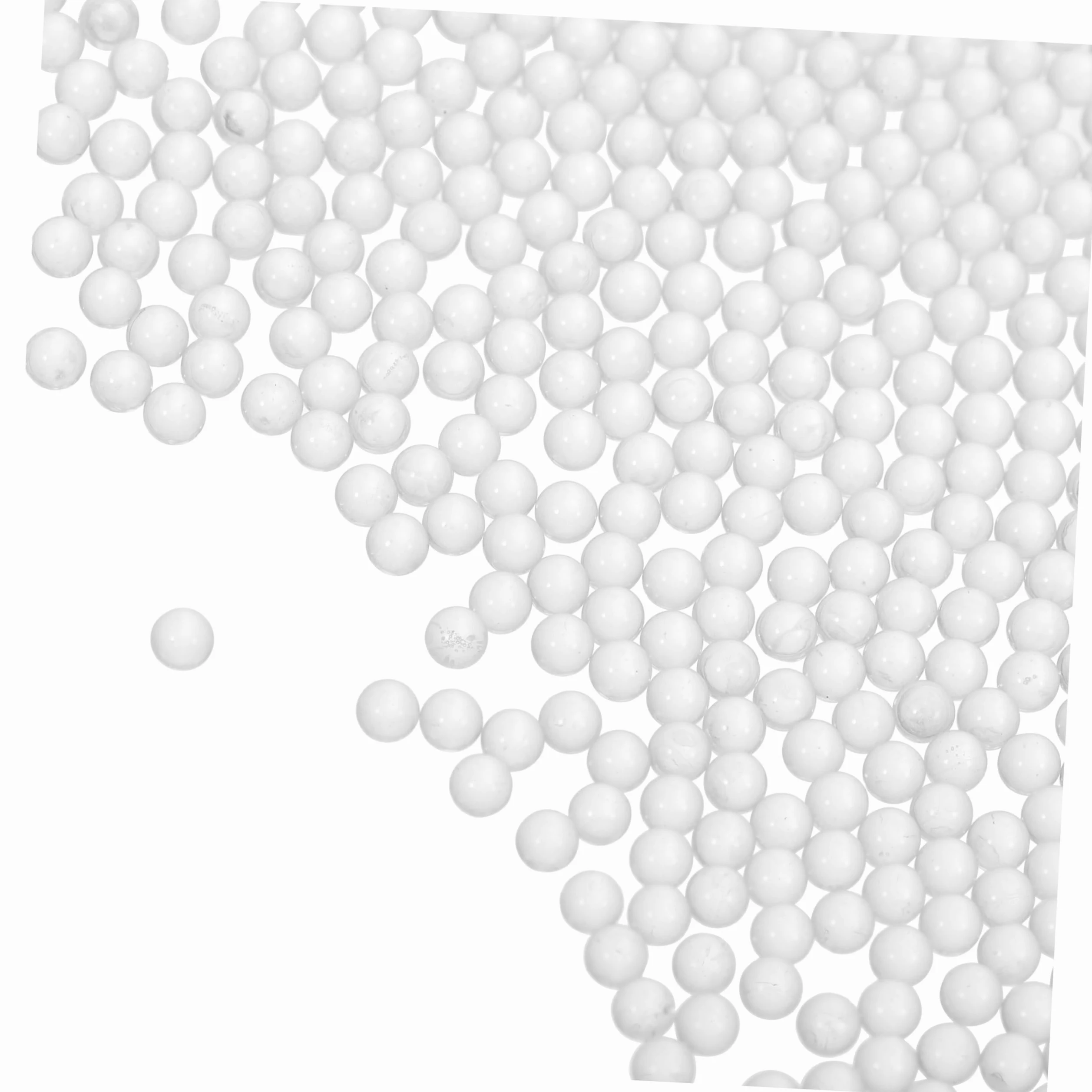 Ciieeo 2000 Piezas de Bolas de Vidrio Sólido Alta Dureza y Superficie Lisa, Esferas Transparentes de 2 Mm para Laboratorio y Experimentos Científicos