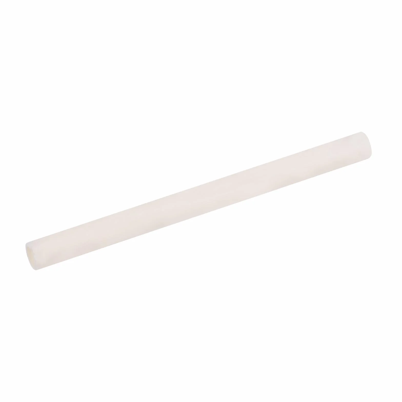 QUARKZMAN Tubo de Protección de Cerámica para Termopar 5x8x100mm Beige Orificio Único