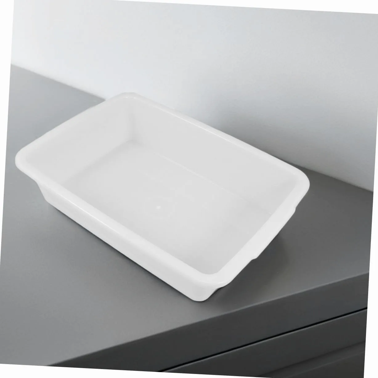 Bandeja De Laboratorio Multifuncional Rectangular 24x17x6,5 Cm, Resistente a Ácidos y Bases, Bandeja De Mezcla Anti-fugas Para Experimentos Químicos y Enseñanza Científica