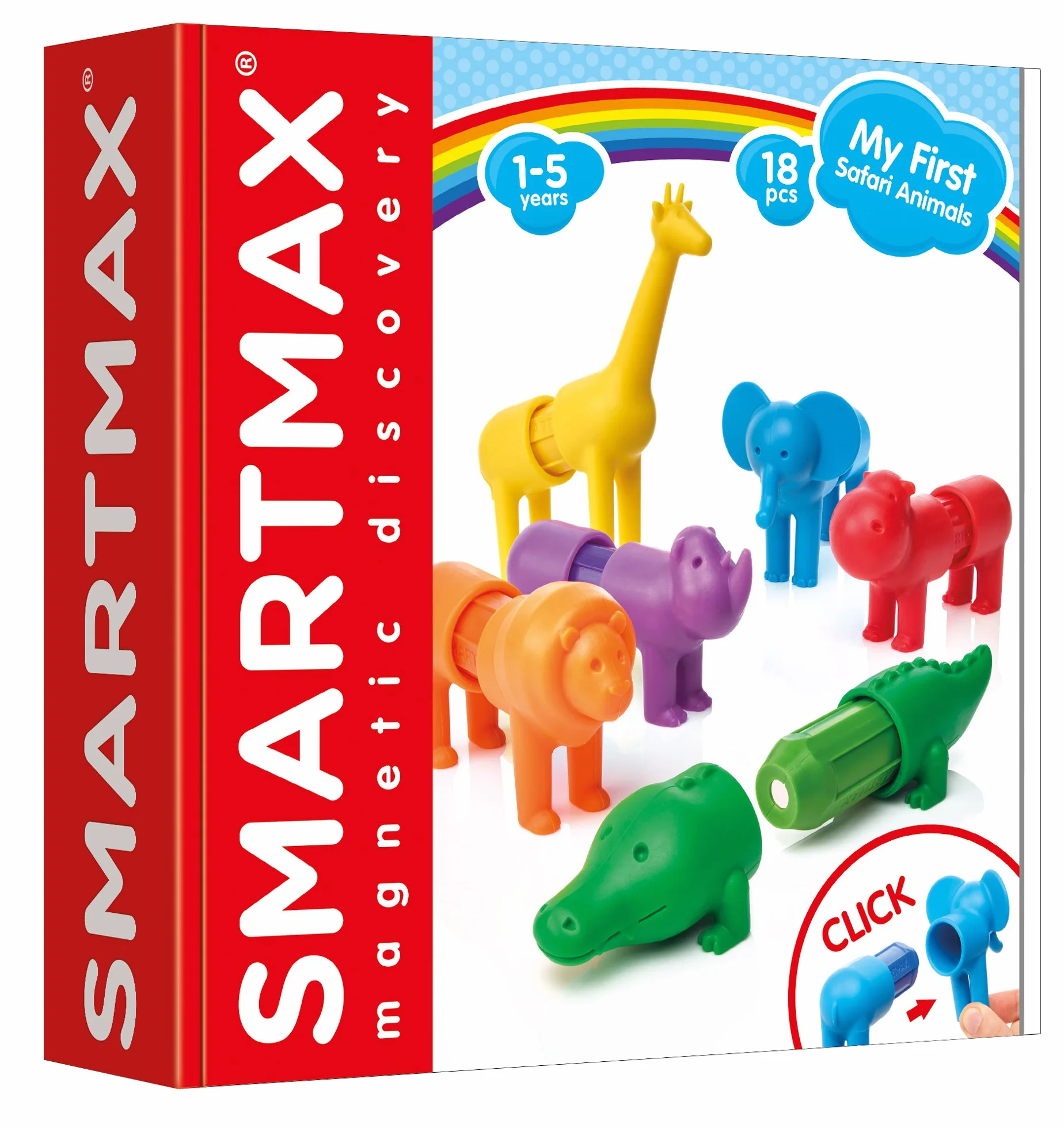 Smartmax My First Safari Animals Juegos Infantiles Educativos Regalo Bebes Niños 1-5 Años