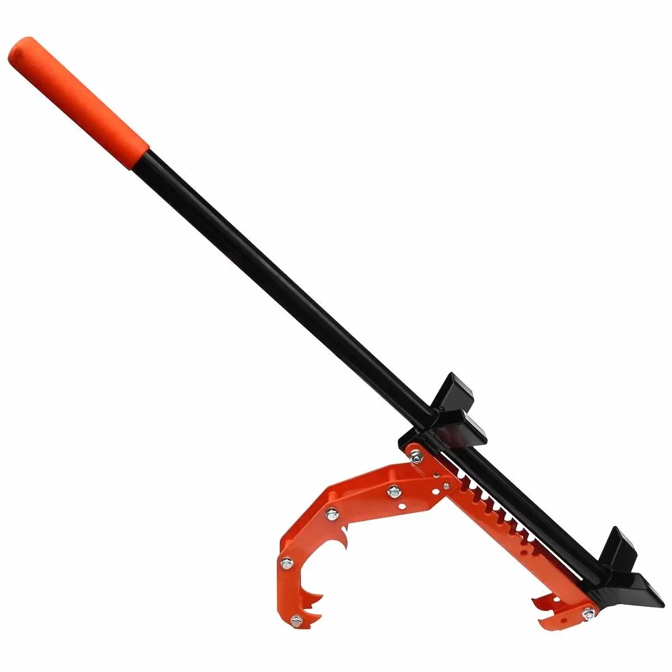 FUXTEC Palanca de tala de Garra doblada 5en1 117cm - Ideal para talar leña, volteador de Troncos, volteador de Troncos Profesional