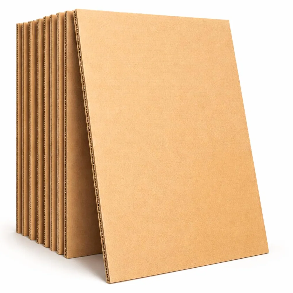 Imballaggi Point - Cartón rígido para logística 100 x 120 cm grosor 3-3,5 mm – intercalares y estabilización cargas palés – juego de 10