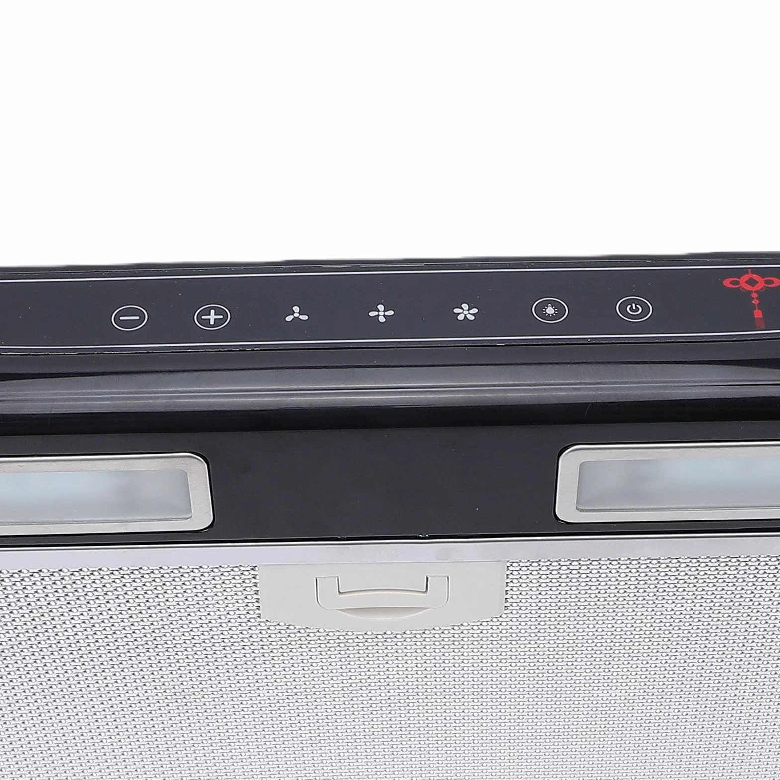 Tbest Campana Extractora para Autocaravanas, 12 V, Acero Inoxidable, Pantalla Táctil, Luz LED, Campana Extractora para Cocina, Ideal para Autocaravanas, Yates y Apartamentos pequeños.