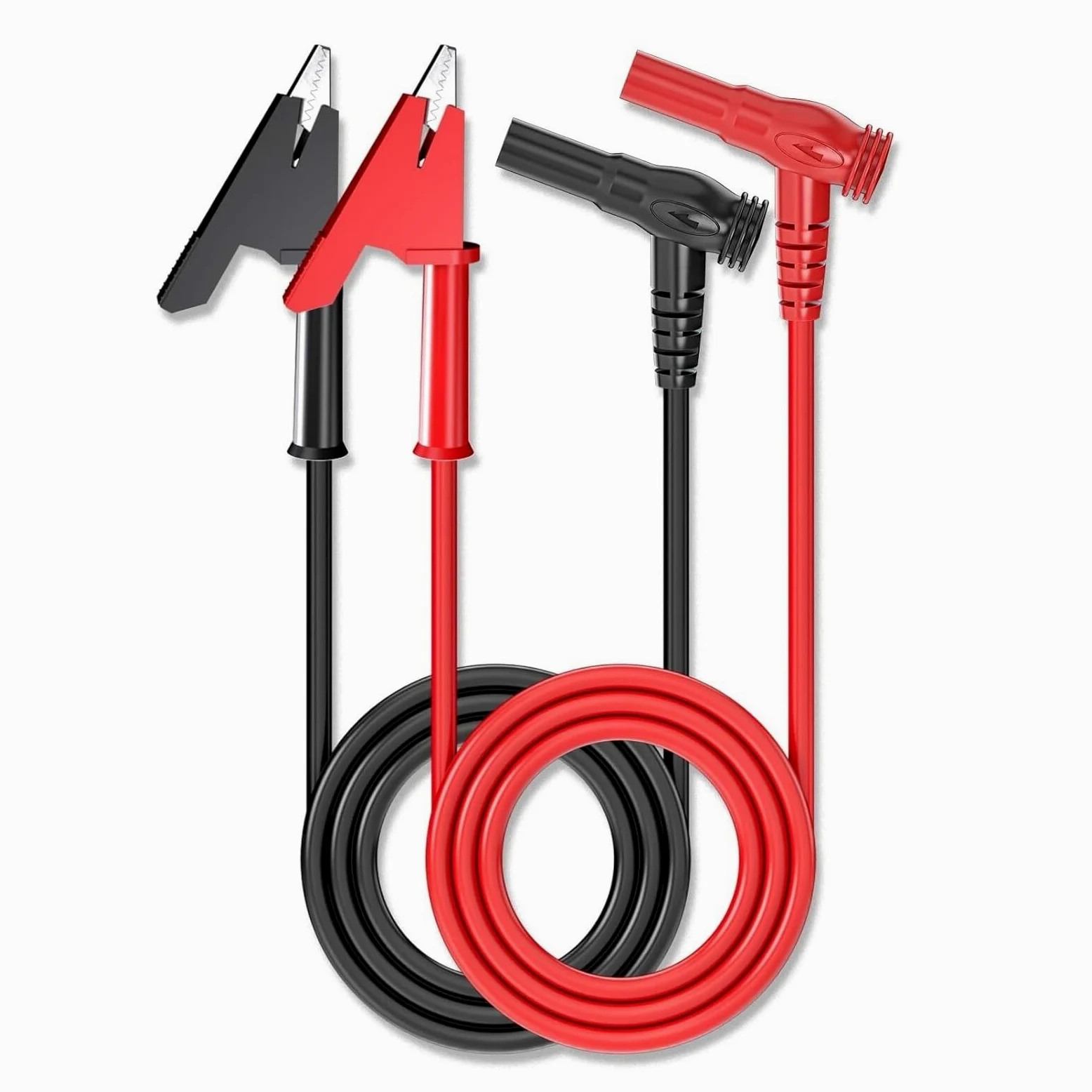 1M 15A Banana Plug to Crocodile Clip Test Lead for Multímetro