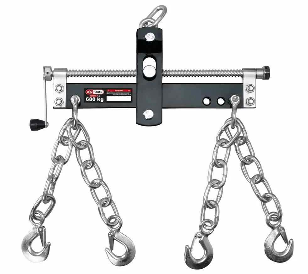 KS Tools 160.0019 - Balanceador de carga con ganchos - 680 KG