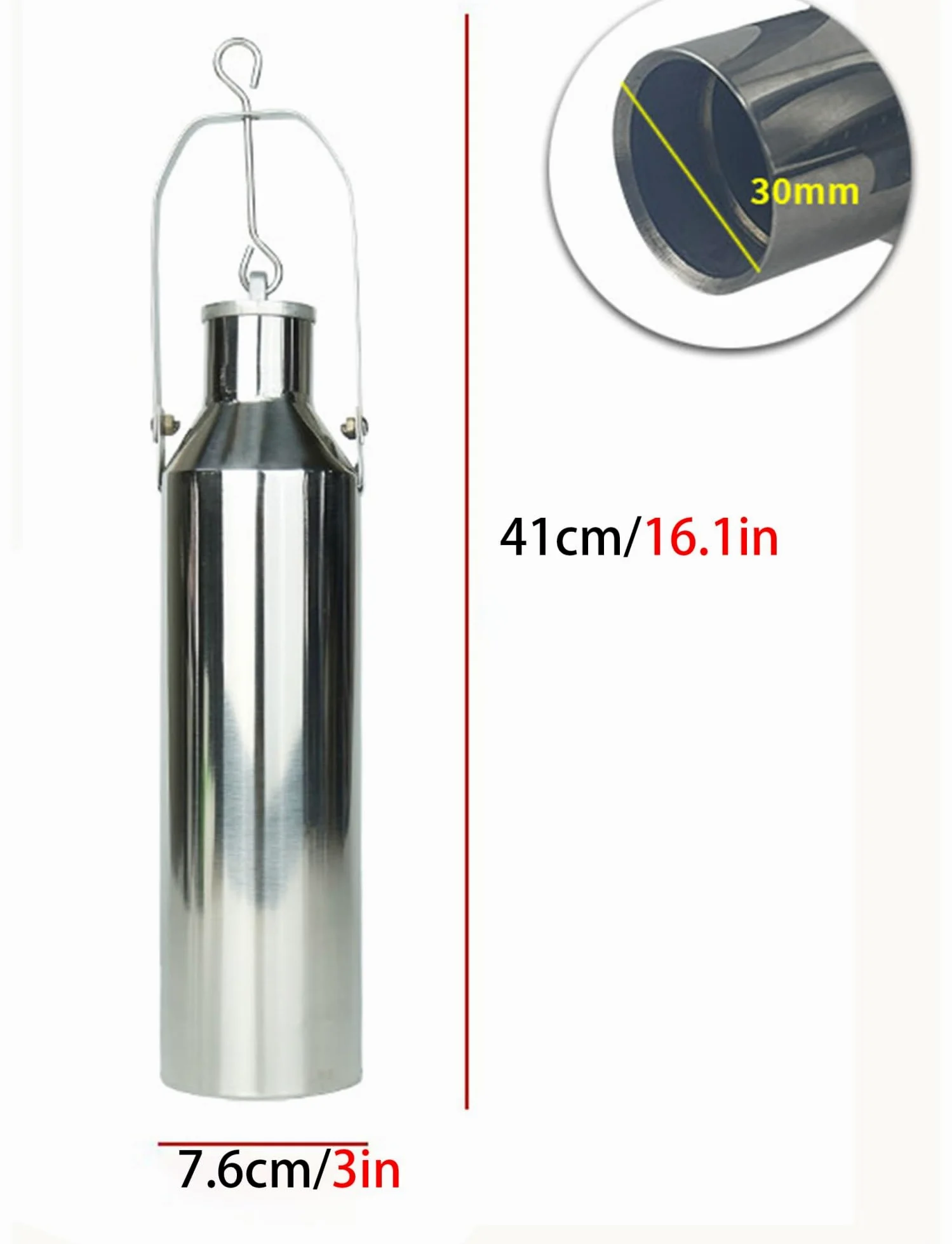 Muestreador líquido de acero inoxidable, kit de muestra de aceite para laboratorio, fábrica, almacén en petróleo y productos químicos